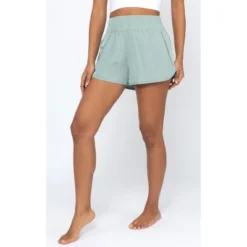 Yogalicious Radiant Commuter Woven High Waist Running Short With Split Hem -Lady Clothing Store GUEST 450d3877 eb4e 4d40 8341 b87b61cdbc8f