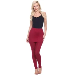 Women's Skirted Leggings - White Mark -Lady Clothing Store GUEST 466f52c9 196c 4af4 9399 e9de1516de88