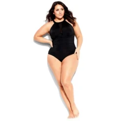 Women's Plus Size Azores 1 Piece - Black | CITY CHIC -Lady Clothing Store GUEST 470569ed cbba 4afb 9b72 7632cab9a97c