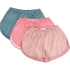 Women's 80s Style Boy Shorts, Pack Of 3 Satin Sleep Shorts -Lady Clothing Store GUEST 476bfa2a 3391 4621 baa6 f73eb2b0cfb1