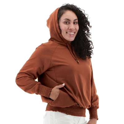 Aventura Clothing Women's Nevis Raglan Long Sleeve Hooded Pullover Sweatshirt 7 Aventura Clothing Women's Nevis Raglan Long Sleeve Hooded Pullover Sweatshirt - Image 5