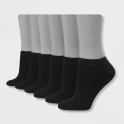 Hanes Performance Women's Extended Size Cushioned 6pk No Show Athletic Socks 8-12 -Lady Clothing Store GUEST 498118bc c745 43c0 a11a 0fa53e61f621