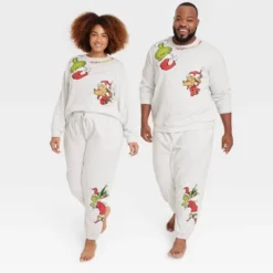 Adult's The Grinch Graphic Joggers - Oatmeal 9 Adult's The Grinch Graphic Joggers - Oatmeal -Lady Clothing Store GUEST 4f4ec2f3 e3f2 4f40 860c 4f320b289a14