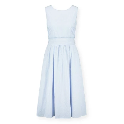 Hope & Henry Womens' A-Line Dress With Waist Sash 6 Hope & Henry Womens' A-Line Dress With Waist Sash - Image 4