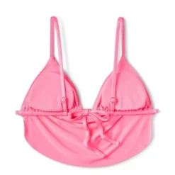 Women's Cowl Neck Longline Bralette Bikini Top - Wild Fable™ Pink Shine -Lady Clothing Store GUEST 5280526c 75bb 4724 bba3 41df1c3a9c9e