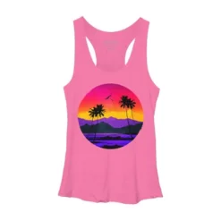 Women's Design By Humans The Color Of Paradise By Clingcling Racerback Tank Top -Lady Clothing Store GUEST 53dd11c1 bb5c 41d0 9981 5cc3d886decb