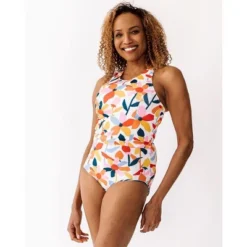 Lime Ricki Women's June Floral/Indigo Stripe Reversible Ultra High-Waist Bottom 8 Lime Ricki Women's June Floral/Indigo Stripe Reversible Ultra High-Waist Bottom -Lady Clothing Store GUEST 5607bc9f c7a5 4f9f addb 2dcef1e9f3b8