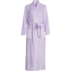 Lands' End Women's Cozy Plush Long Wrap Robe -Lady Clothing Store GUEST 57c987a2 66e6 4045 98ef 21f3a9d366d9