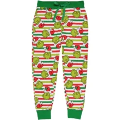 Dr. Seuss Womens' The Grinch Who Stole Christmas New Nice Lounge Pajama Sets -Lady Clothing Store GUEST 58ce976d eb54 409e 893a e01b5cbbb1a8