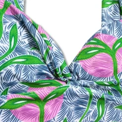 Liberty & Justice Women's Twist-Front Longline Bikini Top -Lady Clothing Store GUEST 58fcd9c2 657a 48c7 83ac f8ec949b4e9a