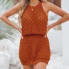 Women's Crochet Cover-Up Dress - Cupshe -Lady Clothing Store GUEST 59579e6e ad7d 441c a23c 1cc53abef5f4
