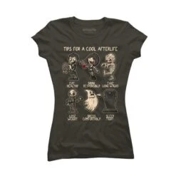 Junior's Design By Humans Cool Afterlife By LetterQ T-Shirt -Lady Clothing Store GUEST 5a392227 5140 4c39 a344 5760ac3514be