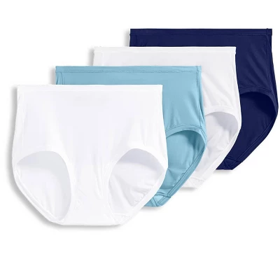 Jockey Women's TrueFit Promise Modern Brief - 4 Pack 6 Jockey Women's TrueFit Promise Modern Brief - 4 Pack - Image 4