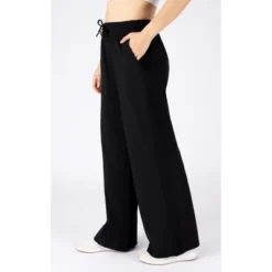 90 Degree By Reflex Women Citylite Eleanor Wide Leg Pants With Side Slits
