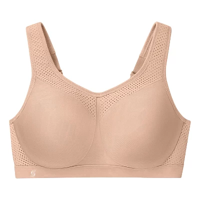 Glamorise Womens High Impact Wonderwire Sports Underwire Bra 9066 Café 5 Glamorise Womens High Impact Wonderwire Sports Underwire Bra 9066 Café - Image 3
