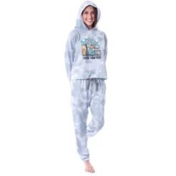 Star Wars Mandalorian Baby Yoda & Ahsoka Tano Womens' Cropped Hoodie Pajama Jogger Set Grey -Lady Clothing Store GUEST 64d09526 5e83 4bfe 990c be08f4dd78ad