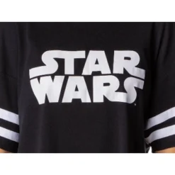 Star Wars Womens' Movie Film Title Logo Nightgown Sleep Pajama Shirt Black 7 Star Wars Womens' Movie Film Title Logo Nightgown Sleep Pajama Shirt Black -Lady Clothing Store GUEST 64d6a7d7 bc53 43a5 8577 18637989182f