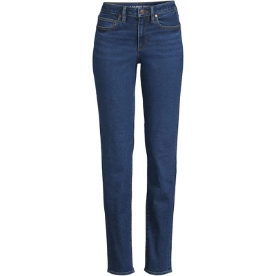 Lands' End Women's Recover Mid Rise Boyfriend Blue Jeans 8 Lands' End Women's Recover Mid Rise Boyfriend Blue Jeans - Image 6