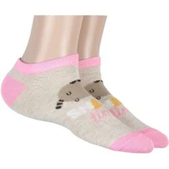Pusheen The Cat Nap Time No Show Ankle Socks Size 5-9 - 3 Pair Multicoloured -Lady Clothing Store GUEST 65144150 099c 4051 9c6f 7bea06edefb7