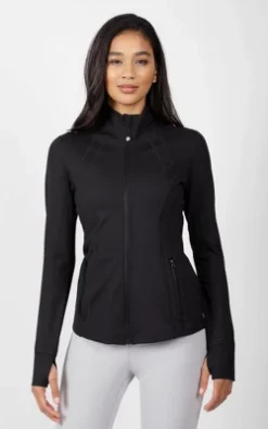 90 Degree By Reflex Womens Lightweight, Full Zip Running Track Jacket -Lady Clothing Store GUEST 667aa021 2afa 49a3 a904 3a238cd38064
