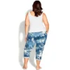 Women's Plus Size Jenny Knit Crop Pant - Cerulean | AVENUE -Lady Clothing Store GUEST 67195718 44cd 4265 9ef2 2466ce5a71bc