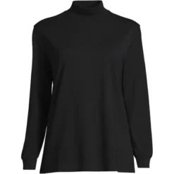 Lands' End Women's Plus Size Long Sleeve Super T Mock -Lady Clothing Store GUEST 6a082a70 879b 4b4f 85af bbf9b4be9c12