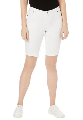 Jessica London Women’s Plus Size 5-Pocket Denim Shorts 4 Jessica London Women’s Plus Size 5-Pocket Denim Shorts - Image 2