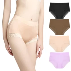 Agnes Orinda Women's Underwear 4 Pack Full Coverage Soft Briefs Hipster Panties -Lady Clothing Store GUEST 6c90f3b3 a38e 4c5f 9a33 65f081db8dca