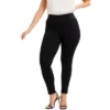 June + Vie By Roaman's Women’s Plus Size FormFit Classic Ponte Pant