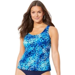 Swimsuits For All Women’s Plus Size Classic Tankini Top -Lady Clothing Store GUEST 6e57f2b4 d051 421a bad5 91fa4f794965