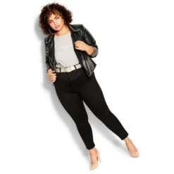 Women's Plus Size Harley Sexy Corset Jean - Black | CITY CHIC -Lady Clothing Store GUEST 6eba614e 3521 4687 ae93 1981830a0edb