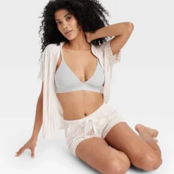 Women's Busty Cotton Triangle Bralette - Auden™ -Lady Clothing Store GUEST 7192b23f 21f7 4773 b9c9 dffe3719400e