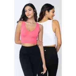 Yogalicious 2 Pack Seamless V-Neck Sports Bra -Lady Clothing Store GUEST 723ecb2b f179 445b 92b1 d31d389eb4f9