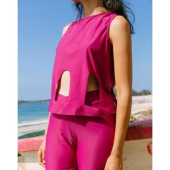 Women's Marije Cutout Top With Scoop Neck - MIGA Swimwear -Lady Clothing Store GUEST 76e285f6 580f 4cee afb6 13bc48e60475