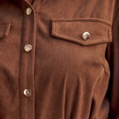 Women's Belted Corduroy Button-Front Mini Dress - Cupshe -Lady Clothing Store GUEST 77998a5f 9a6b 498c 98d2 caa8ae2717ee