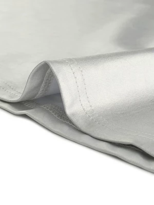 Allegra K Women's Metallic Sleeveless High Waist Party Holographic Dress 7 Allegra K Women's Metallic Sleeveless High Waist Party Holographic Dress - Image 5