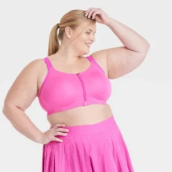 Women’s High Support Sculpt Zip Front Bra - All In Motion™ -Lady Clothing Store GUEST 794ac59f 0b13 4d58 9f6b 4435a2fb40b3