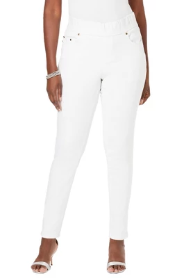 Jessica London Women’s Plus Size Comfort Waistband Skinny Jeans 7 Jessica London Women’s Plus Size Comfort Waistband Skinny Jeans - Image 5