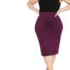 ELOQUII Women’s Plus Size Neoprene Pencil Skirt -Lady Clothing Store GUEST 7a421dce d4fe 460f 861d 5fd5fdfeb86a
