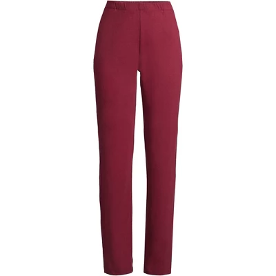 Lands' End Women's Sport Knit High Rise Elastic Waist Pull On Pants 21 Lands' End Women's Sport Knit High Rise Elastic Waist Pull On Pants - Image 19
