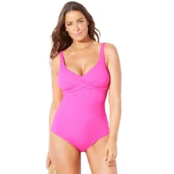 Swimsuits For All Women’s Plus Size V-Neck One Piece Swimsuit -Lady Clothing Store GUEST 7ece6245 e122 44ab 8ff1 1fd138ef1942