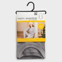 Warm Essentials By Cuddl Duds Women's Waffle Thermal Crewneck Shirt -Lady Clothing Store GUEST 7f81bc5c e371 4adf b8e7 c932ee300d65