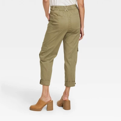 Women's Mid-Rise Casual Fit Cargo Pants - Knox Rose™ 3 Women's Mid-Rise Casual Fit Cargo Pants - Knox Rose™
