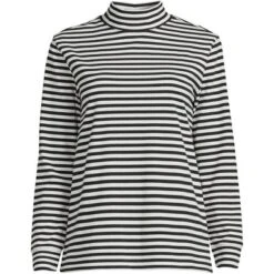 Lands' End Women's Plus Size Long Sleeve Super T Mock -Lady Clothing Store GUEST 81ec98de abc8 4533 890c 295bfcd236b1