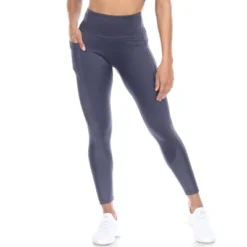 Women's High-Waist Mesh Fitness Leggings - White Mark -Lady Clothing Store GUEST 8610ec28 be69 43e8 b9bf 5d84c72827f7