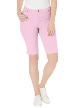 Jessica London Women’s Plus Size 5-Pocket Denim Shorts 13 Jessica London Women’s Plus Size 5-Pocket Denim Shorts -Lady Clothing Store GUEST 887d8ebe d634 4924 aece a7b2ccc03a63