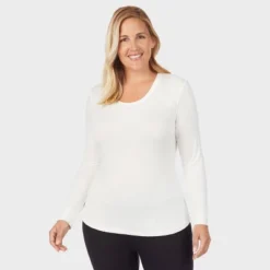 Warm Essentials By Cuddl Duds Women's Smooth Stretch Thermal Scoop Neck Top 16 Warm Essentials By Cuddl Duds Women's Smooth Stretch Thermal Scoop Neck Top -Lady Clothing Store GUEST 8b1c1f0f bc73 48d6 8368 7a17fa8b7a9c