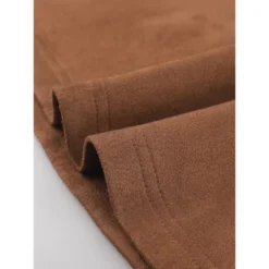 Allegra K Women's Faux Suede Button Front High Waist Pleated Midi Skater Skirt -Lady Clothing Store GUEST 8b40a59a 96b4 4480 ad8b 603cb84c719f