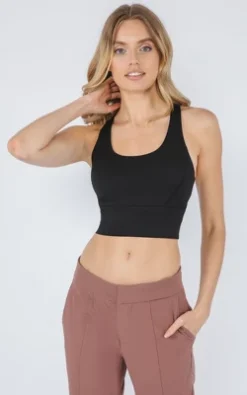 90 Degree By Reflex Womens Lux Racerback Longline Warrior Bra -Lady Clothing Store GUEST 8eecf6a8 8688 483f 807c 6558a7da94e2