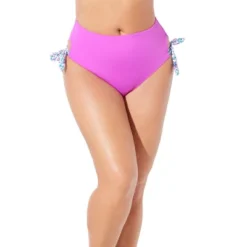 Swimsuits For All Women’s Plus Size Bow High Waist Brief -Lady Clothing Store GUEST 92295b22 7f71 4fc1 a72a 4bdaf379b930